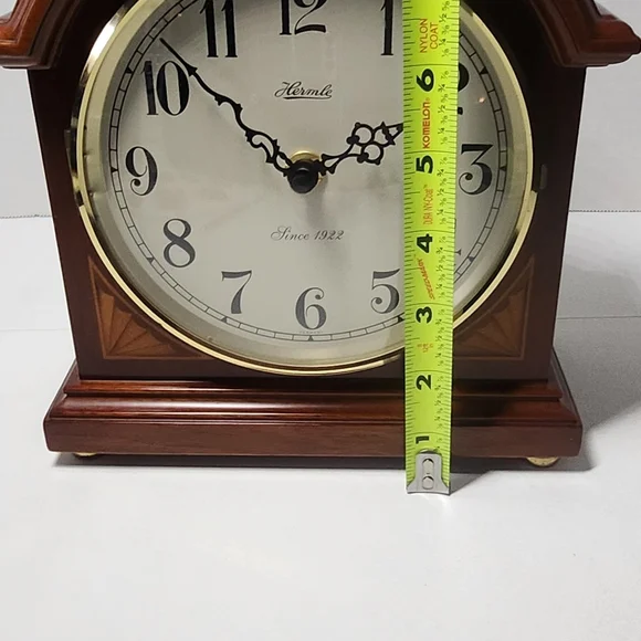 ​Hermle Mantel Clock Made in Germany Quartz 2115 Dual Chime Westminster Ave... - Picture 14 of 16
